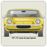 Lotus Europa Special 1971-75 Coaster 2